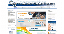 Desktop Screenshot of cooperativacaminos.com