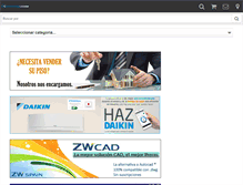 Tablet Screenshot of cooperativacaminos.com